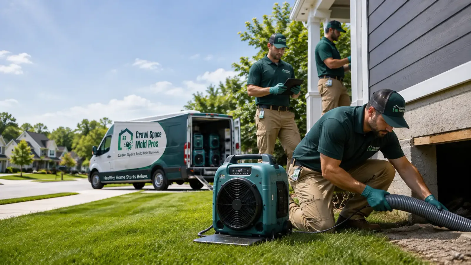 Crawl Space Mold Removal in San Carlos, AZ